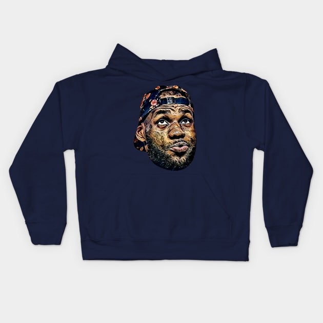 Bron Kids Hoodie by HoopDynastees